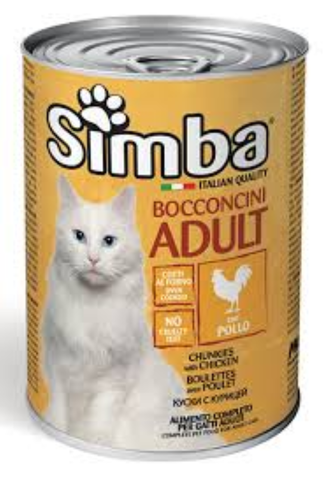 SIMBA CAT/F CHUNKIES CHICKEN 415G
